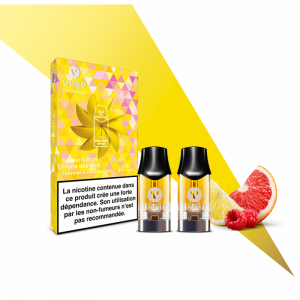 Vuse – Saveur Citron Fruits des Bois – 2 Capsules ePod – 6 mg/ml 🍋🍓