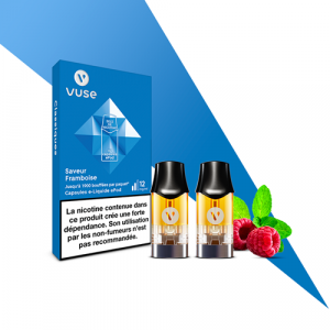Vuse Originals – Saveur Framboise – 2 Capsules ePod – 12 mg/ml 🍇