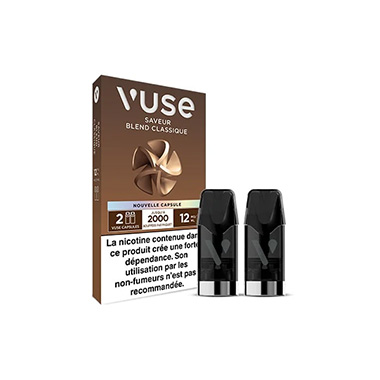 Capsules Vuse ePod – Blend Classique 12 mg (x2) 🚬