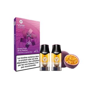 Capsules Vuse ePod – Fruit de la Passion 12 mg (x2) 🥭💜
