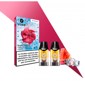 Capsules Vuse ePod – Pastèque Fruits Rouges Ice 12 mg (x2) 🍉🍓❄️